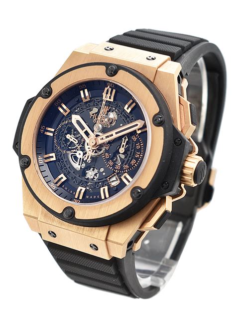 hublot king power unico king gold chronograph watch|Hublot king gold big bang.